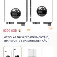 KIT SOLAR 10KW Con o sin montaje - Img 55740818