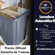 lavadora automática eko 9kg . yoaarifen 💯 - Img 54884420