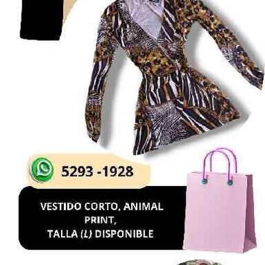 Vestido de mujer animal pring - Img 111088270