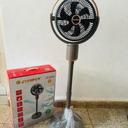 Ventilador recargable JYSUPER 3 en 1, 4 velocidades 12000 mhap, batería de litio Cabezal giratorio 360° precio 90 USD - Img 56043559