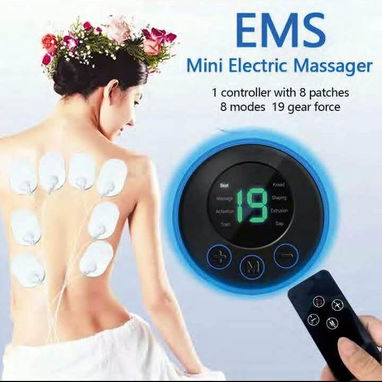 Electro-Masaje para cara, cuello, espalda, piernas y brazos con parches. Captura inteligente de los puntos de acupuntura - Img 108802623