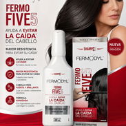 SHAMPOO PARA EVITAR CAIDA DE CABELLO, FERMODYL FERMO FIVE5 400 ML - Img 46566038
