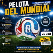 Pelota de fútbol del Mundial 2026 la Trionda !! - Img 56256588