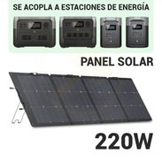 Panel Solar Portátil ECOFLOW 220W, Plegable - Img 55582935