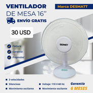 Ventilador de Mesa - Img 58042774
