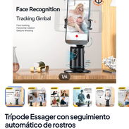 Trípode Essager con seguimiento automático de rostro con porta celular. Tenemos otros modelos - Img 57925649