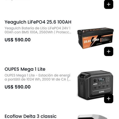 ‼️SÚPER OFERTA‼️ECOFLOW, PLANTAS, PANELES, INVERSORES, BATERÍAS‼️ - 2/4