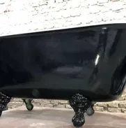 VENDO Bañera de hierro fundido esmaltada, con patas de hierro , Original de 1910. - Img 50020779
