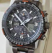 🔥 ¡ estreno ! 🔥 la versión en " Super Titanium " promaster skyhawk 🦅 halcón del cielo de citizen - Img 50632549