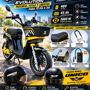 BiciMoto Topmaq Evolution +Compresor de aire Xiaomi+ Candado + Cascos + Soporte para el movil + Forro de asiento - Img 58144379