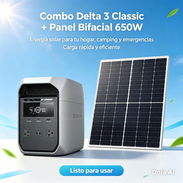 Combo de Delta 3 Classic con Panel Bifacial Monocristalino de 650 w ⚡️ - Img 57493617