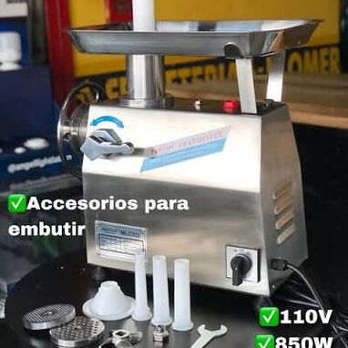 Moledor de carne 250kg/h 850w - Img 123685644