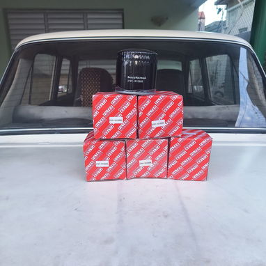 Piezas Carro. Culebra velocímetro, Relay 5 patas, Obsturadores Alemanes y Filtro d Aceite grande - Img 115882420