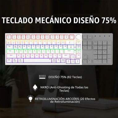 Newmen GM326 TKL | Teclado Mecánico TKL - 8/8