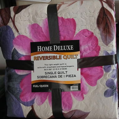 Cubrecama reversible Full/Queen (mon) - 6/10