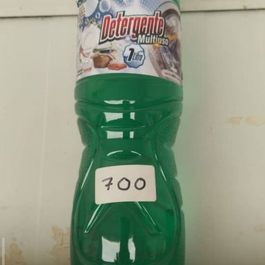 Detergente, esponja de fregar, haragán, recogedor, goma loca, cuchilla para rasurar, pilas, aguja e hilo - 2/10
