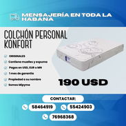 🛏️ COLCHÓN PERSONAL KONFORT ANTILLAS 90 × 190 CM 💰 Precio: 190 USD. - Img 57625209