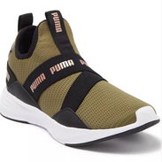 Tenis PUMA 'Radiate Mid Slip-ON' SOFTFOAM+ 376093-02 Running (VERDE OLIVO) 100% ORIGINALES, A ESTRENAR, TF:59030040 - Img 53255667