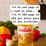 Contenedores de aceite de 900 ML Con 1650 cajas Cajas de 20 unidades 33 mil unidades Precio 2.95 usd pago aquí e - Img 57536399