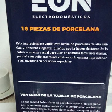Vajilla marca EON - Img 104397123