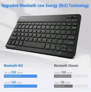 Teclado portable por bluetooth integrado, - Img 49013581