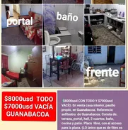 *$8000usd CON TODO Y $7000usd VACÍO. En venta casa interior, pasillo propio, en Guanabacoa. Referencia: anfiteatro  de G - Img 50941534