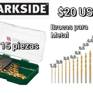 Juego de barrenas para Metal con recubrimiento de titanio - Img 57825326