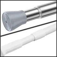 🎁 Cortineros Expandibles Grandes de Baño - Img 54449680