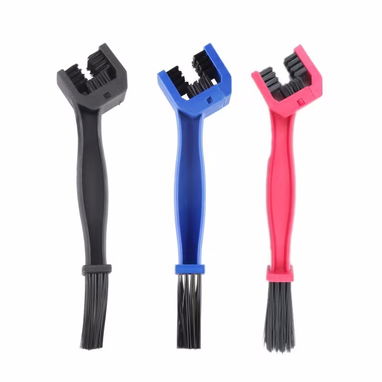 Cepillos de Limpieza de Cadena Dual con Mango Ergonómico y Cerdas de Alta Resistencia - 2/2