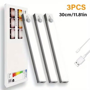 ☎️53544655 🛵 Entrega Disponible ⭐Set de 3 Luces LED USB Recargables con Base Magnética ⭐ - Img 115432730