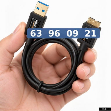Cable Disco Externo USB 3.0 Flexible - 3/3