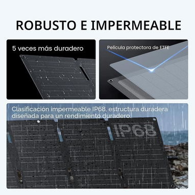 Panel solar Ecoflow de 45w nuevo en caja sellado - 3/5