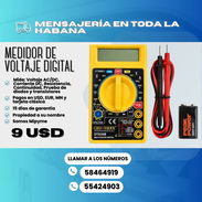 ⚡🟡 MEDIDOR DE VOLTAJE DIGITAL CROWNMAN DT830B 🟡⚡ - Img 55668540
