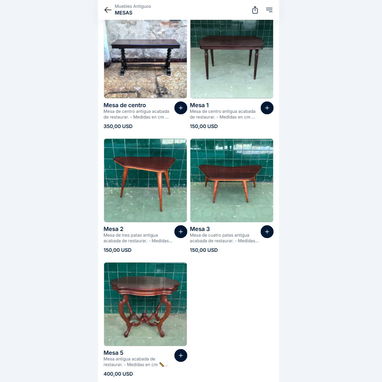 Muebles antiguos recién restaurados a tu disposición... - 7/10