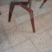 Mesitas de madera y cristal 58057631 - Img 50753541