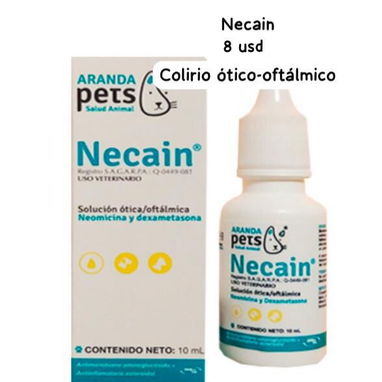 Etipets, Necain, Ocusol productos para otitis e infecciones oculares en perros y gatos - 3/3
