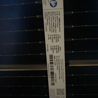 PANEL SOLAR 615W BIFACIAL JASOLAR VT# - 5/7