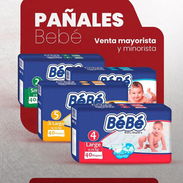 Venta solo por pacas PAÑALES DE BEBÉ – PRECIOS POR PACA 📦 Cada paca trae: ✔️ 5 paquetes ✔️ 40 culeros por paquete ✔️ T - Img 57486007