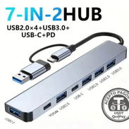 HUB USB 7 EN 1 _ (USB 3.O + USB C) - Img 57531543