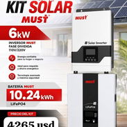 Inversor must 6k + Batería must de 10.24kwh - Img 56798731