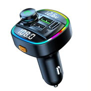 ⭕️ Transmisor FM Carro con Bluetooth USB / Reproductora MP3 Carga Rápida para Carro ✅  Reproductor MP3 NUEVO para Auto - Img 45027823