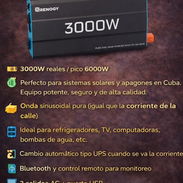 ⚡INVERSOR RENOGY ⚡3000w/6000w pico ⚡ VTV - Img 54843347