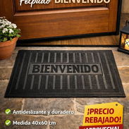 Alfombra engomada para entrada Welcome - Img 56087566