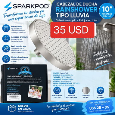 Cabezal de ducha grande y pequeño traídos de usa, buena calidad - 2/2