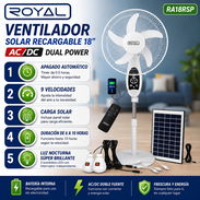 Ventilador Royal recargable de 18 pulgadas - Img 55887099