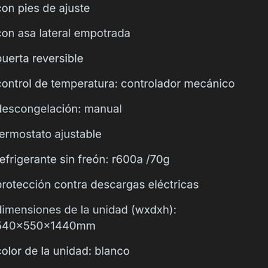 Congelador Vertical 6.2 pies • Premier 177L(Leli) - 2/4