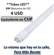 Vendo  tubos LED  de 9W para lámpara de 20 Reflector LED para exterior de 200W, 150W, 100W y 50W. NUEVOS - Img 37362121