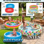 Piscinas para todos los niños con pelota y salvavidas incluído 🚸 - Img 55044232