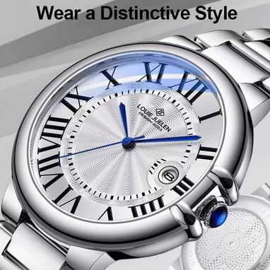 ⌚ LOUIEJUELEN Reloj Suizo de Lujo Automático para Hombre 42mm - 2/5
