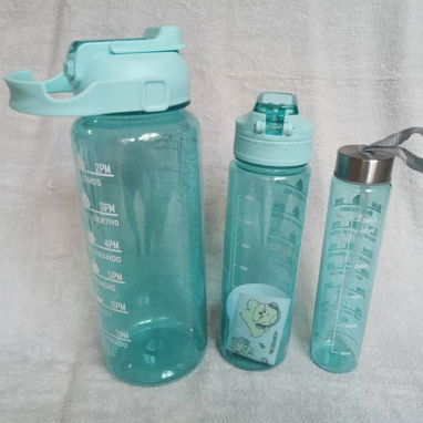 💜Set de 3 pomos Material plástico engomado(DH) - 5/5